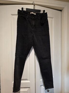 Signature by Levi Strauss Black Skinny High-Rise Jeans